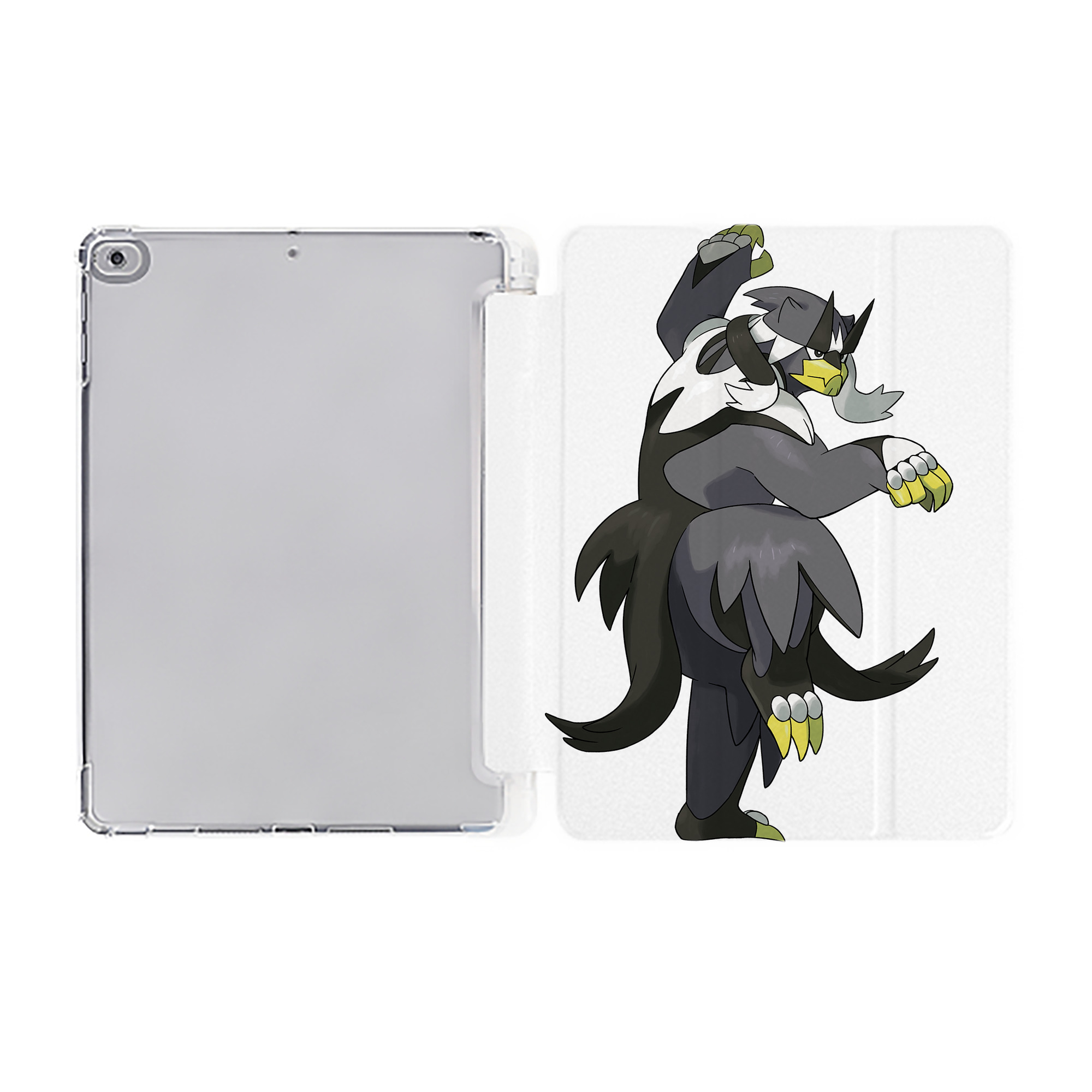 （画像用） ポケットモンスター Pokémon IPad ケース ペン収納付き 三つ折りスタンド PUレザー×シリコン 対応機種9.5/10.5/10.9インチ